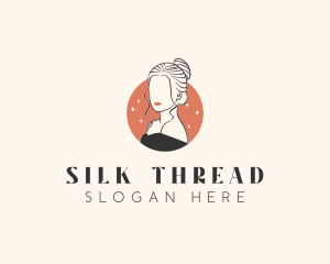 Female Hair Beauty logo design