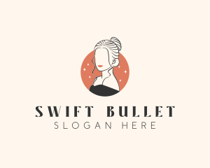 Female Hair Beauty logo design