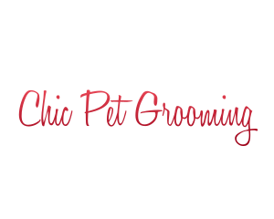Elegant Chic Calligraphy logo
