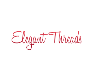 Elegant Chic Calligraphy logo