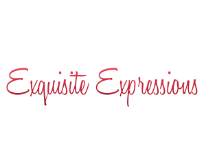 Elegant Chic Calligraphy logo