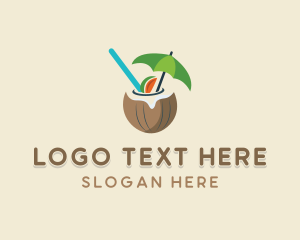 Tropical Coconut Drink logo