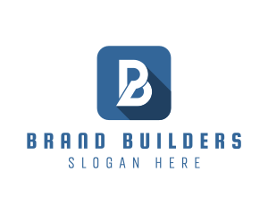 Business Marketing Letter B logo