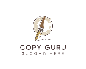 Calligraphy Signature Pen logo