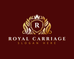 Royal Crown Shield logo design