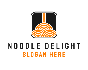 Asian Noodles Food  logo