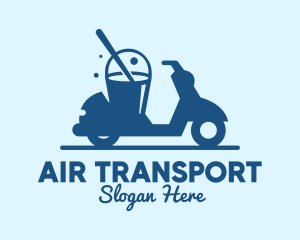 Mobile Cleaning Scooter Wash logo design