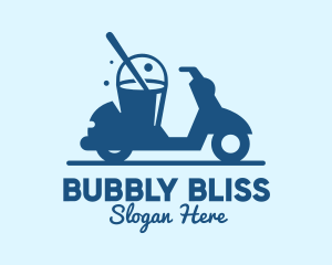 Mobile Cleaning Scooter Wash logo design