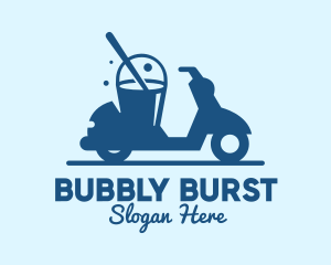 Mobile Cleaning Scooter Wash logo design