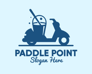 Mobile Cleaning Scooter Wash logo design