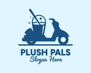 Mobile Cleaning Scooter Wash logo design