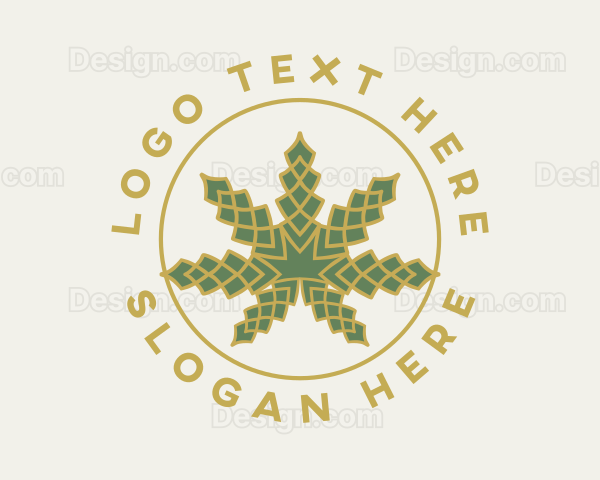 Marijuana Leaf Dispensary Logo