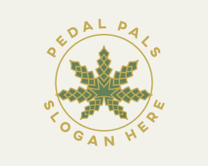 Marijuana Leaf Dispensary Logo