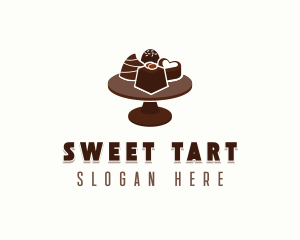 Chocolate Candies Pastry logo design