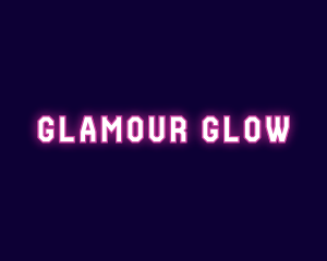 Neon Glow Festival logo design