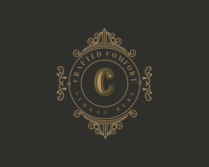 Luxury Ornament Frame logo design