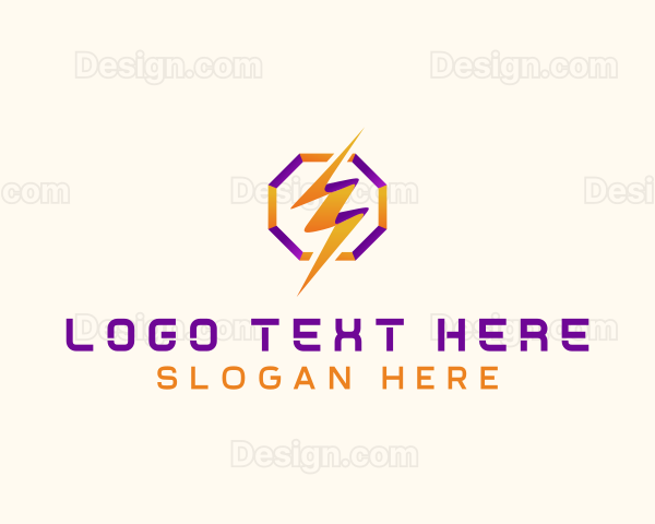 Lightning Power Bolt Logo