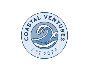 Ocean Wave Tourism logo design