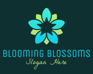 Flower Bloom Garden logo design