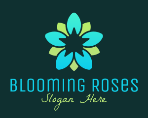 Flower Bloom Garden logo design