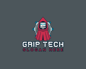 Robot Hood Tech logo design