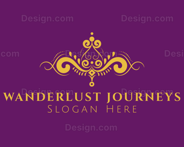 Chandelier Ornament Decoration Logo