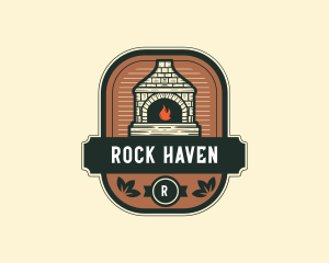 Oven Kiln Baking logo design