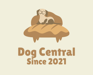 Dog Bread Couch logo design