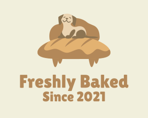 Dog Bread Couch logo design