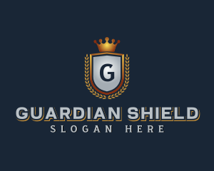 Crown Shield Hotel logo design