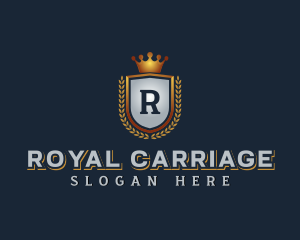 Crown Shield Hotel logo design