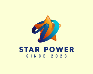 Entertainment Star Letter D logo