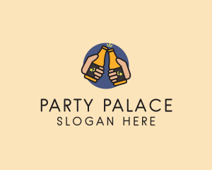 Beer Alcohol Party logo design