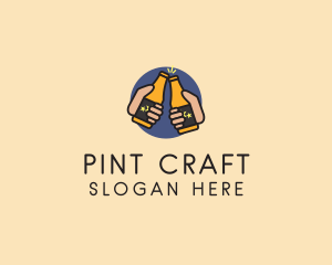 Beer Alcohol Party logo design