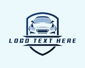 Automobile Sports Car Shield  Logo