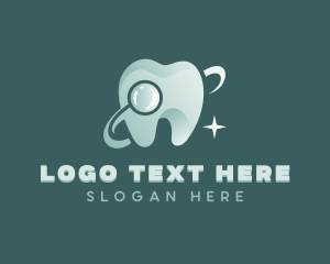 Dental Mirror Dentist logo