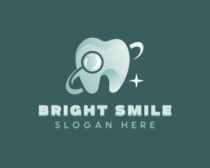 Dental Mirror Dentist logo design