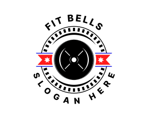 Barbell Fitness Gym logo design