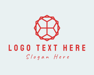Geometric Tile Pattern Logo