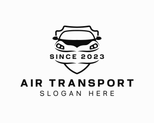 Transport Car Shield logo design