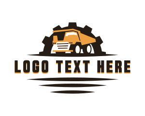 Industrial Haulage Truck logo