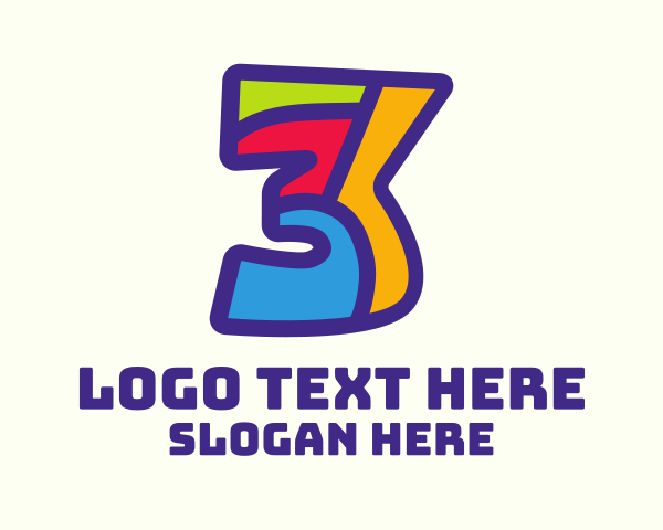 Puzzle logo example 1