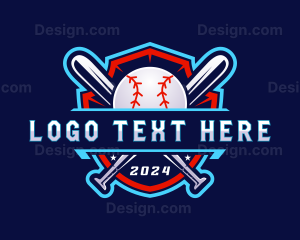 Baseball Sport Emblem Logo