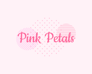 Girly Fashion Cursive logo design