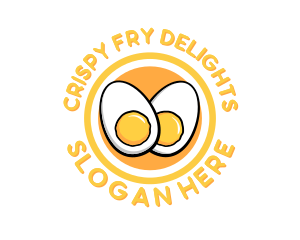 Delicious Egg Food logo design