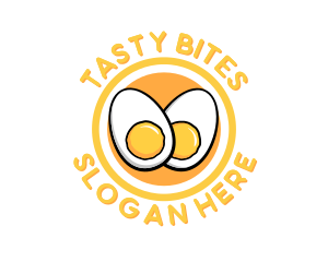 Delicious Egg Food logo design
