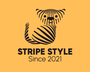 Striped Wild Cat  logo