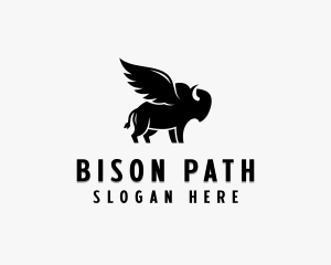 Bison Wings Wildlife  logo