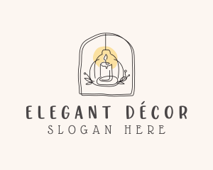 Candle Light Decor logo design