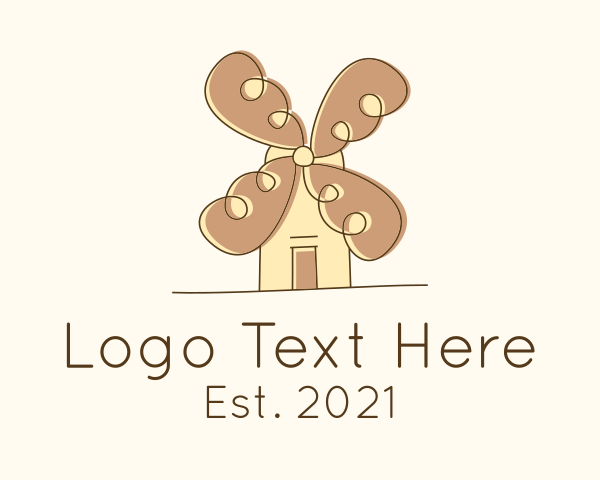 Windmill logo example 2